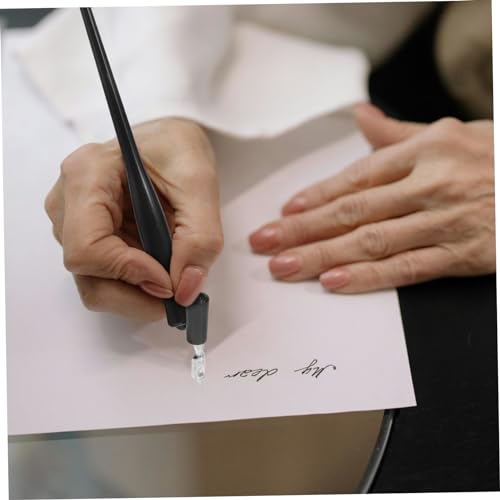 Gogogmee 1 セット 傾斜つけペン 書くためのインクペン マンガ書道セット つけペンホルダー 絵を描くカリグラフィーペン 斜めのペンホルダー アーティストの漫画のペン 漫画ホルダー コミック